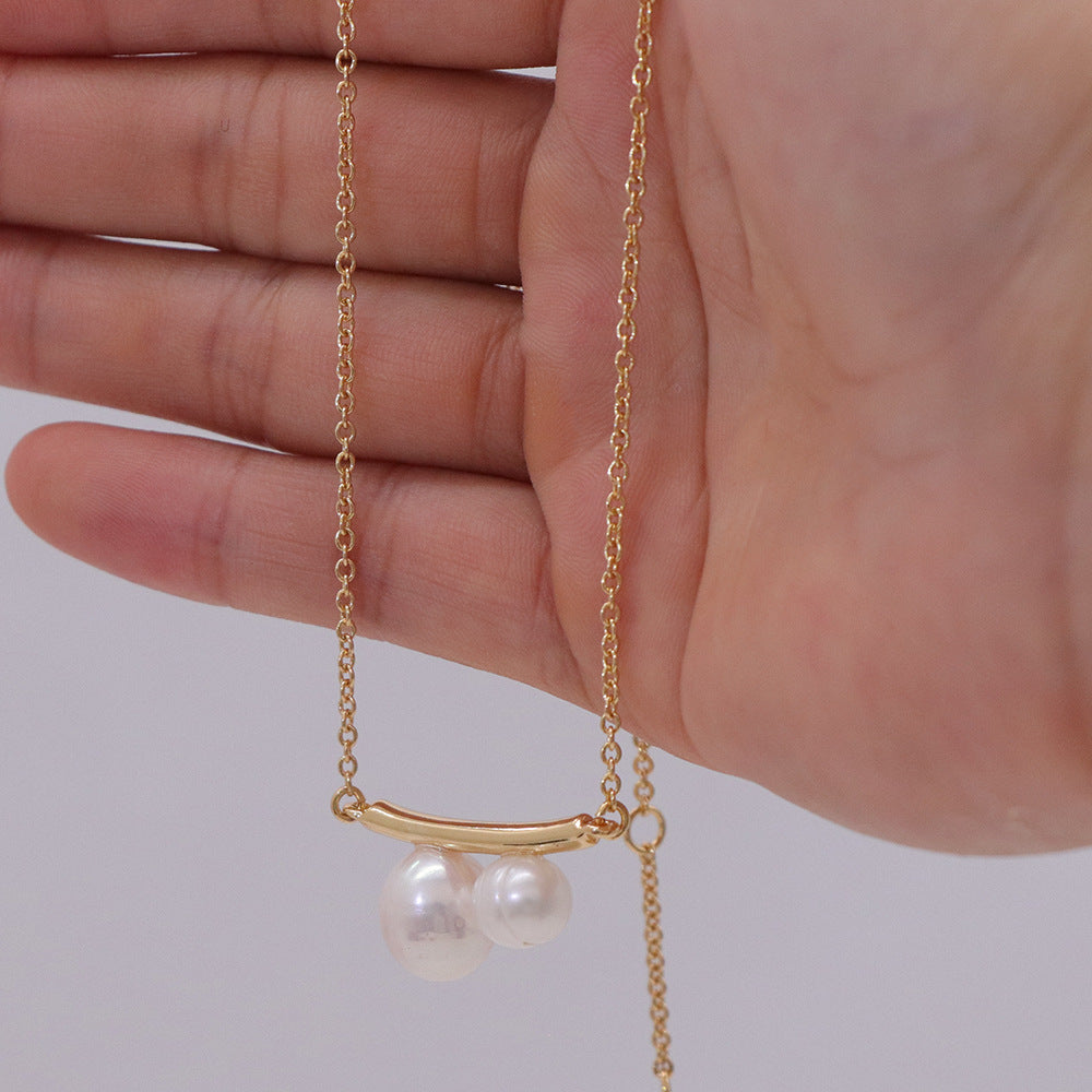 Elegant Freshwater Pearl Jewelry Set