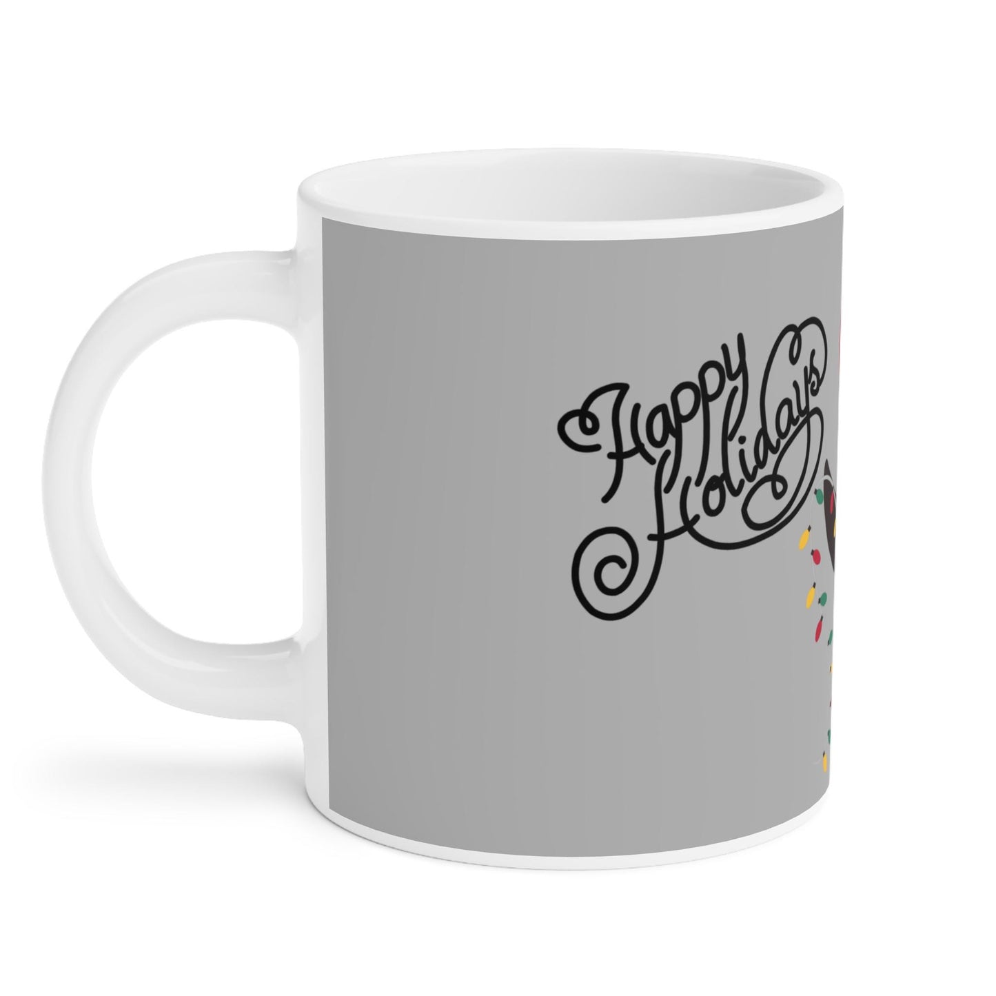 Large Holiday Ceramic Mugs (20oz)