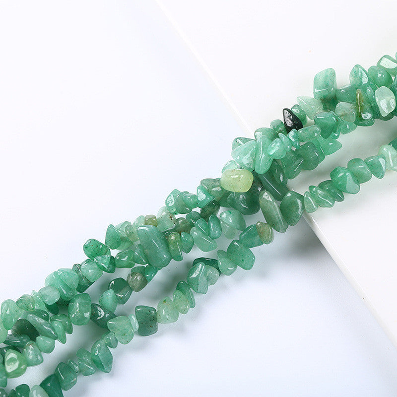 Natural Crystal Gemstone Polished Irregular Crushed Stone Beads Jewelry Accessories