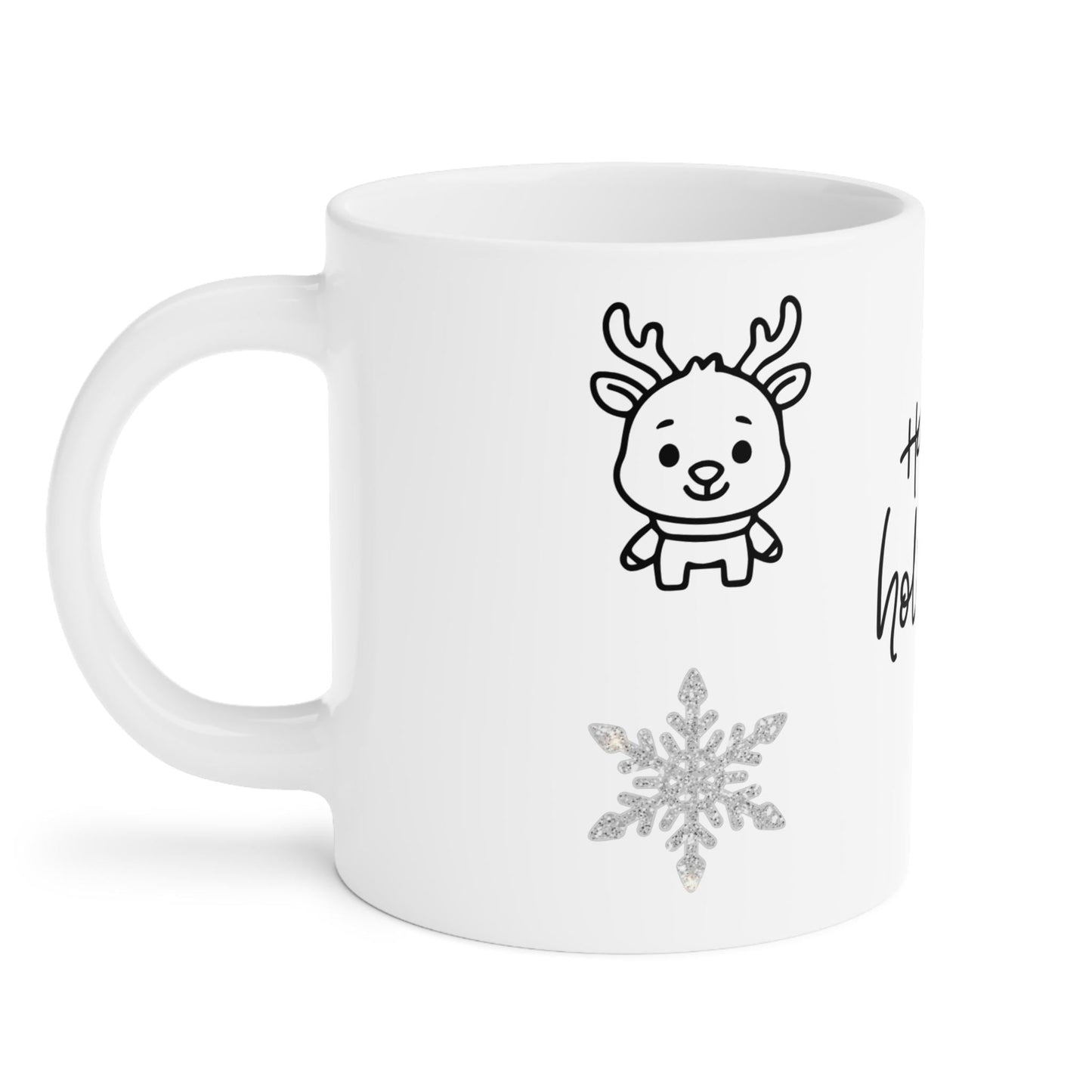 Large Holiday Ceramic Mugs (20oz)