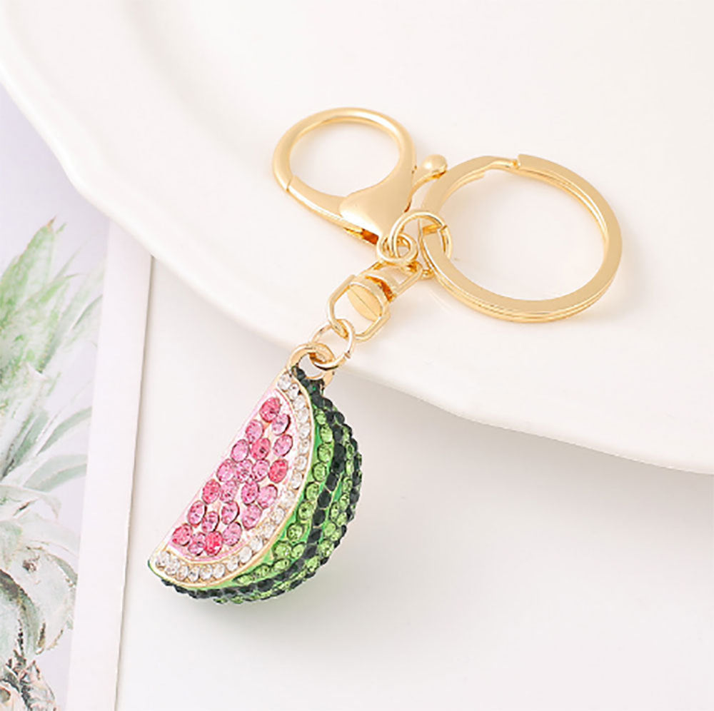 Creative Watermelon Personality Car Key Chain Ornaments