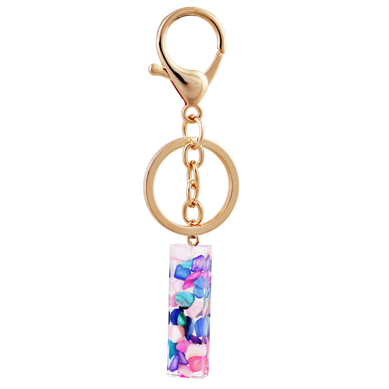 Simple And Creative 26 Letter Color Keychain