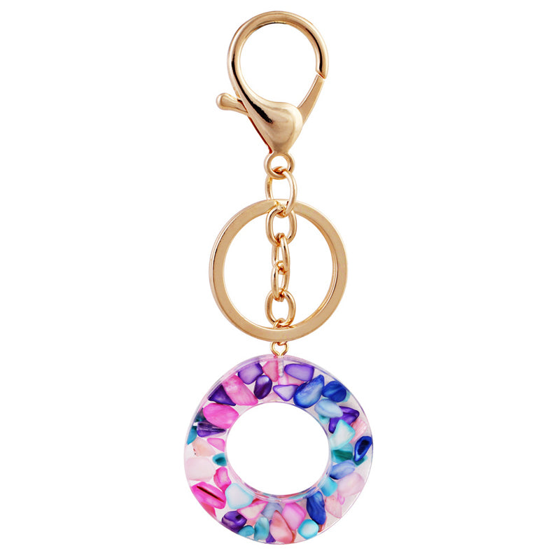 Simple And Creative 26 Letter Color Keychain