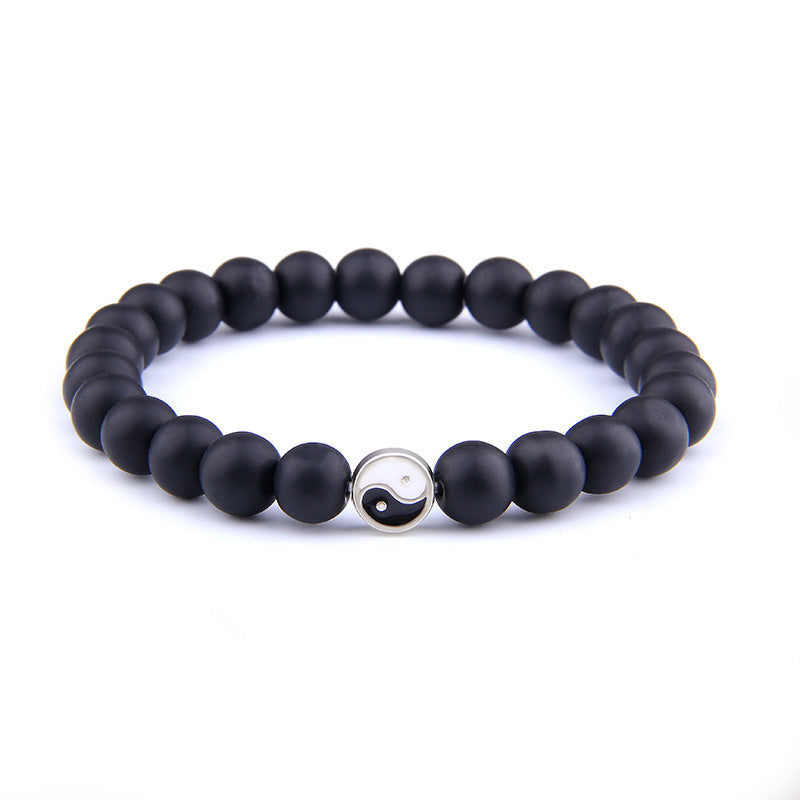 Tai Chi Style Natural Stone Bracelet