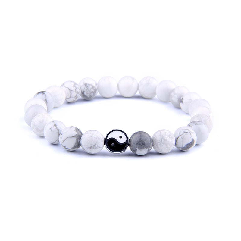 Tai Chi Style Natural Stone Bracelet