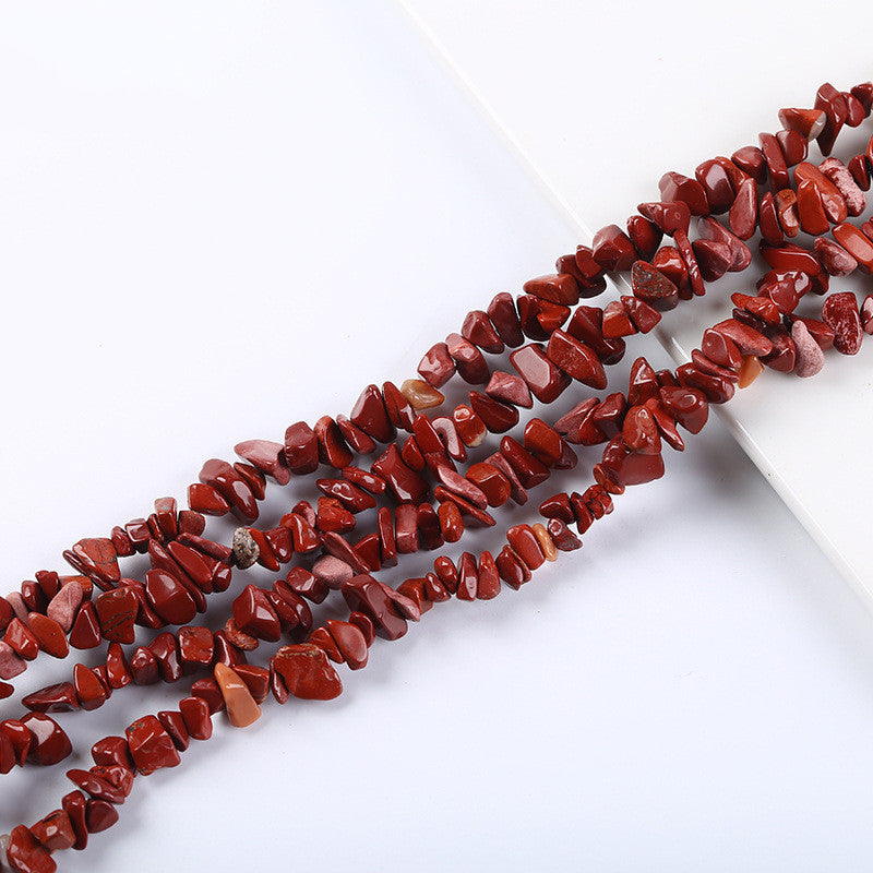 Natural Crystal Gemstone Polished Irregular Crushed Stone Beads Jewelry Accessories
