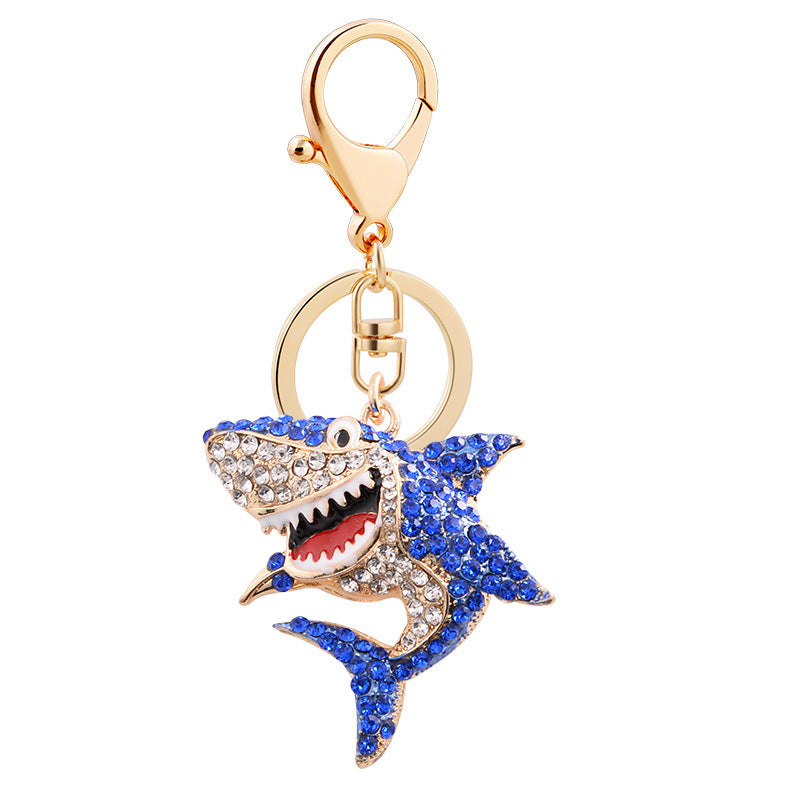 Metal Shark Keychain Ocean Series