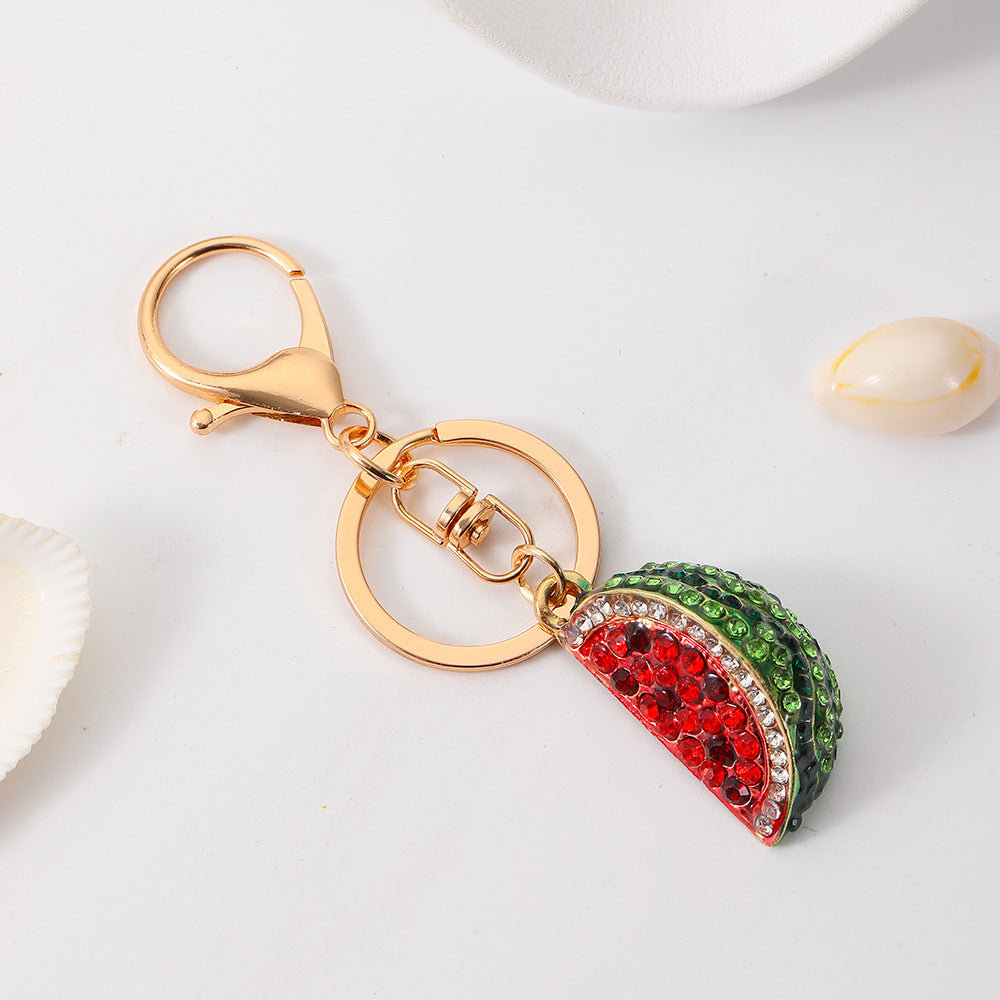 Creative Watermelon Personality Car Key Chain Ornaments