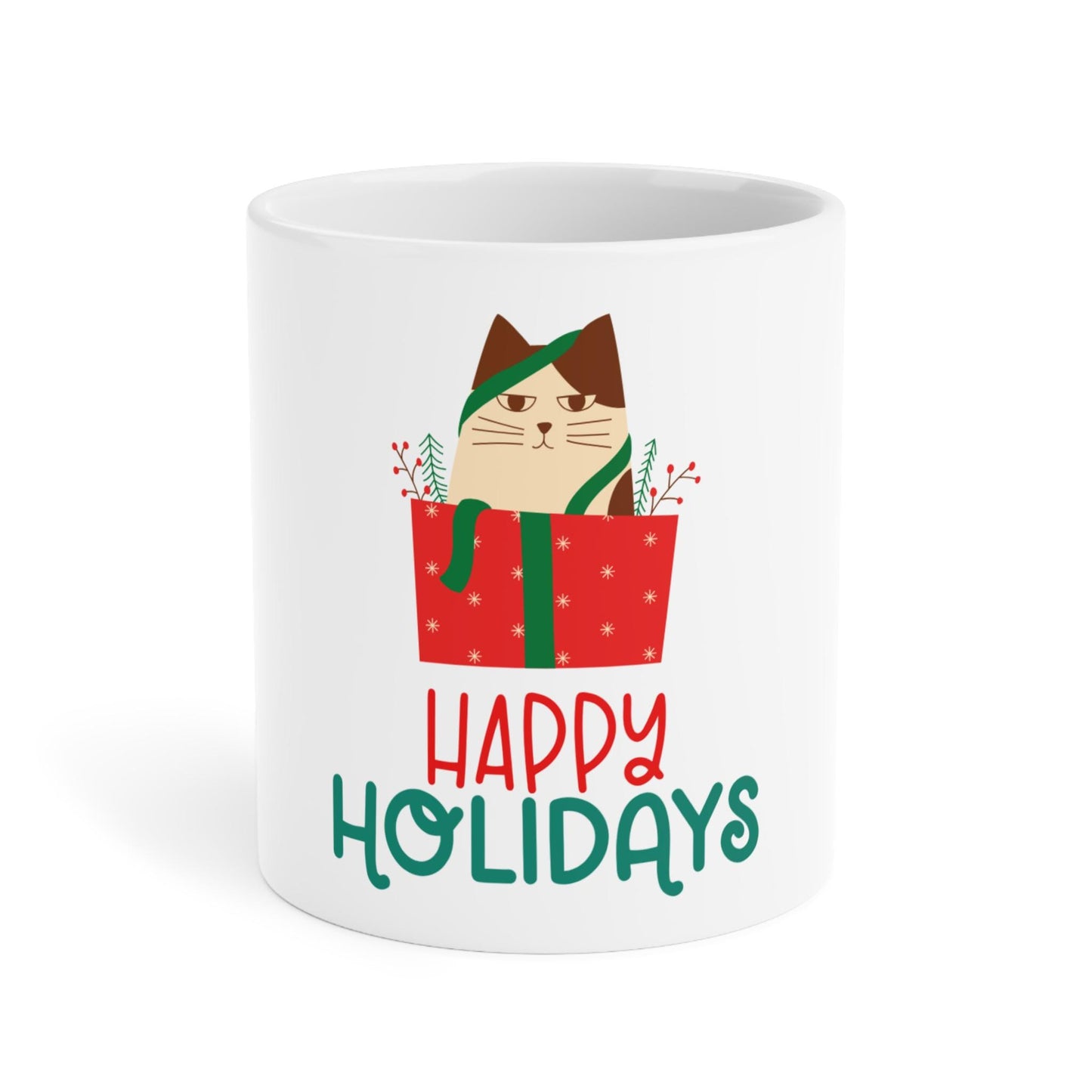Large Holiday Ceramic Mugs (20oz)