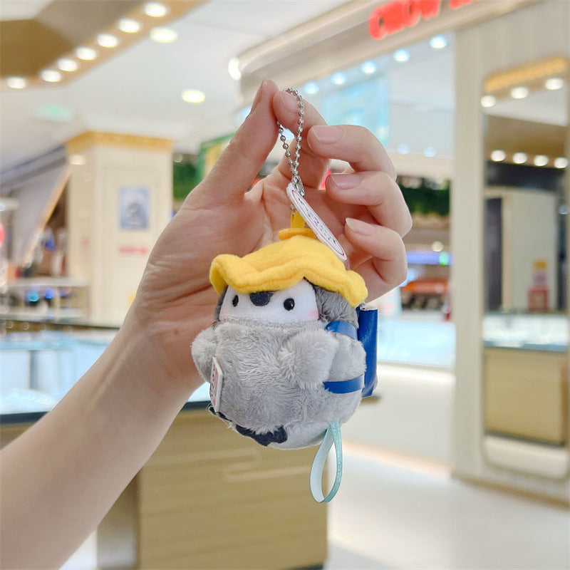 Penguin Plush Doll Small Pendant Doll Keychain
