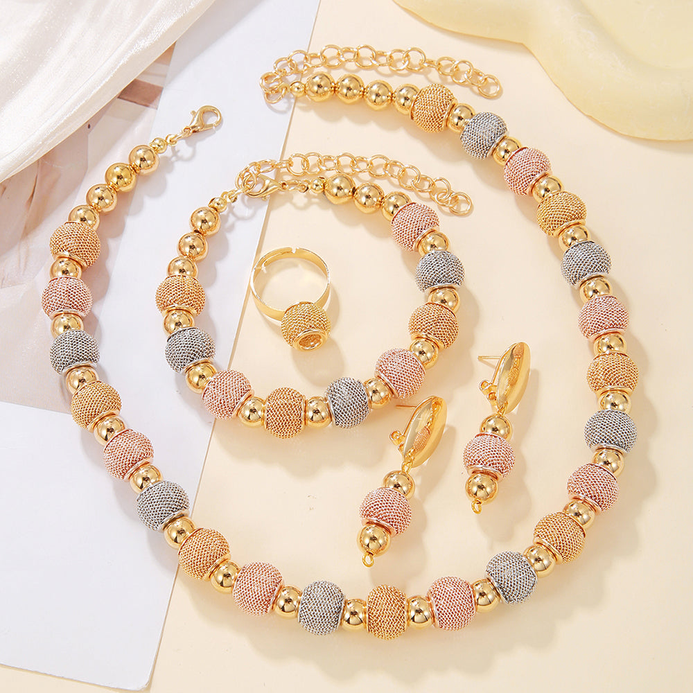 5 Pcs Bead Jewelry Set