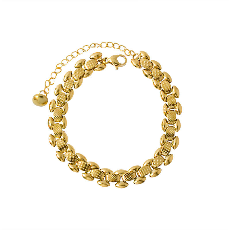 Gold-plated Chain Bracelet