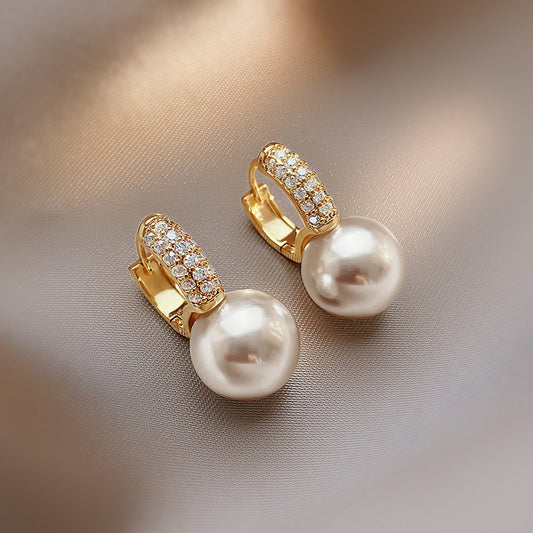 Elegant Pearl Earrings