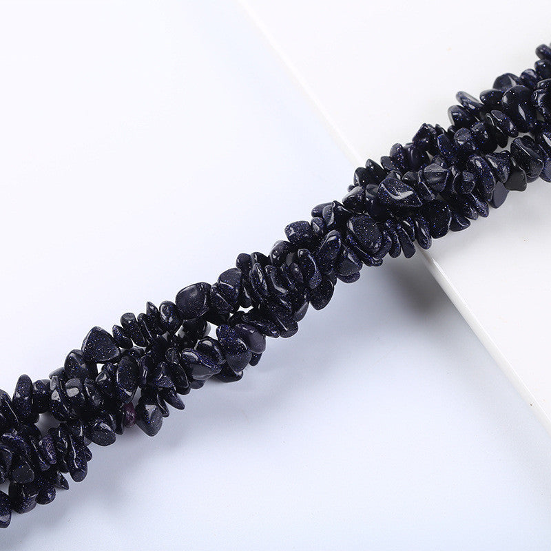 Natural Crystal Gemstone Polished Irregular Crushed Stone Beads Jewelry Accessories