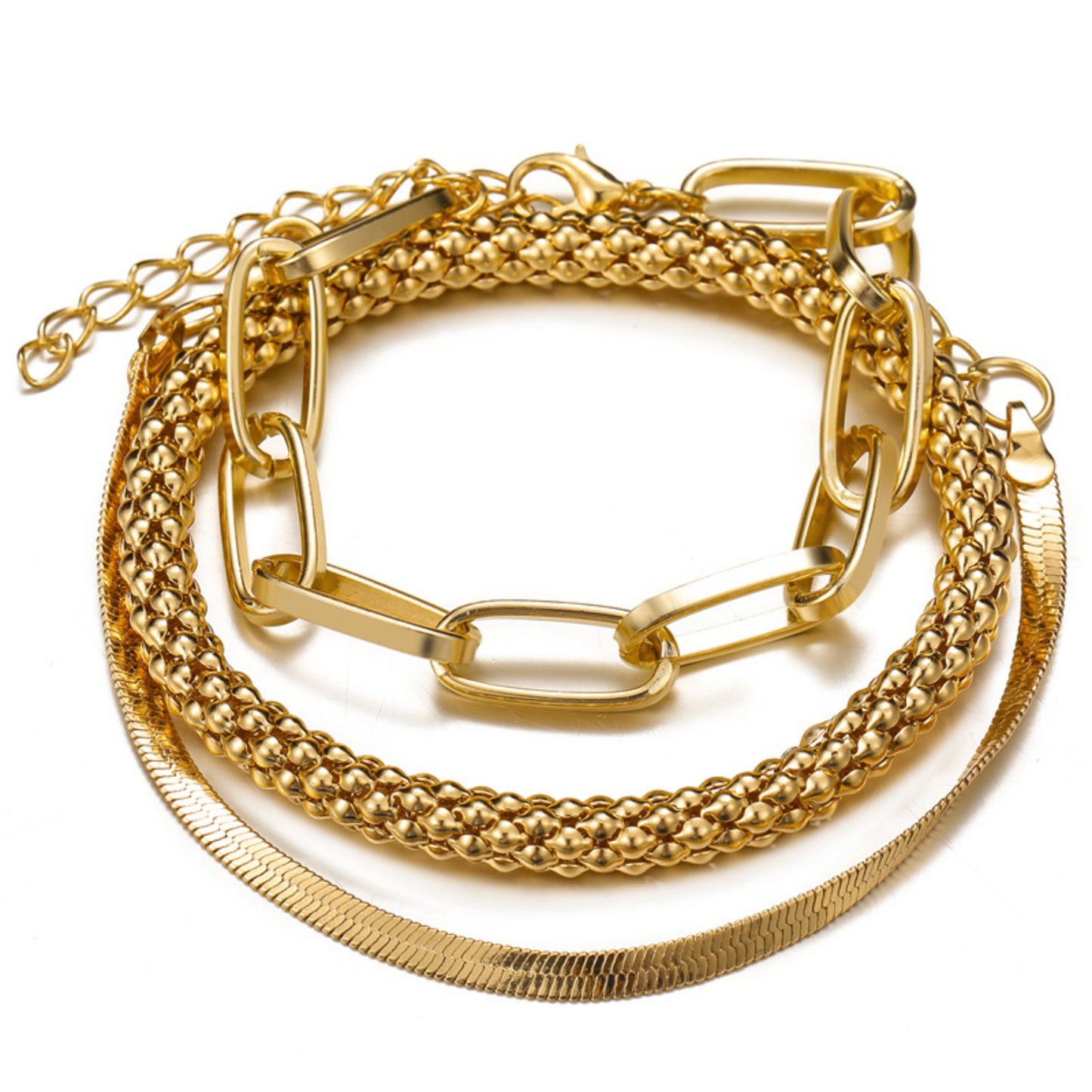 Snake Bone Chain Multi-layer Bracelet