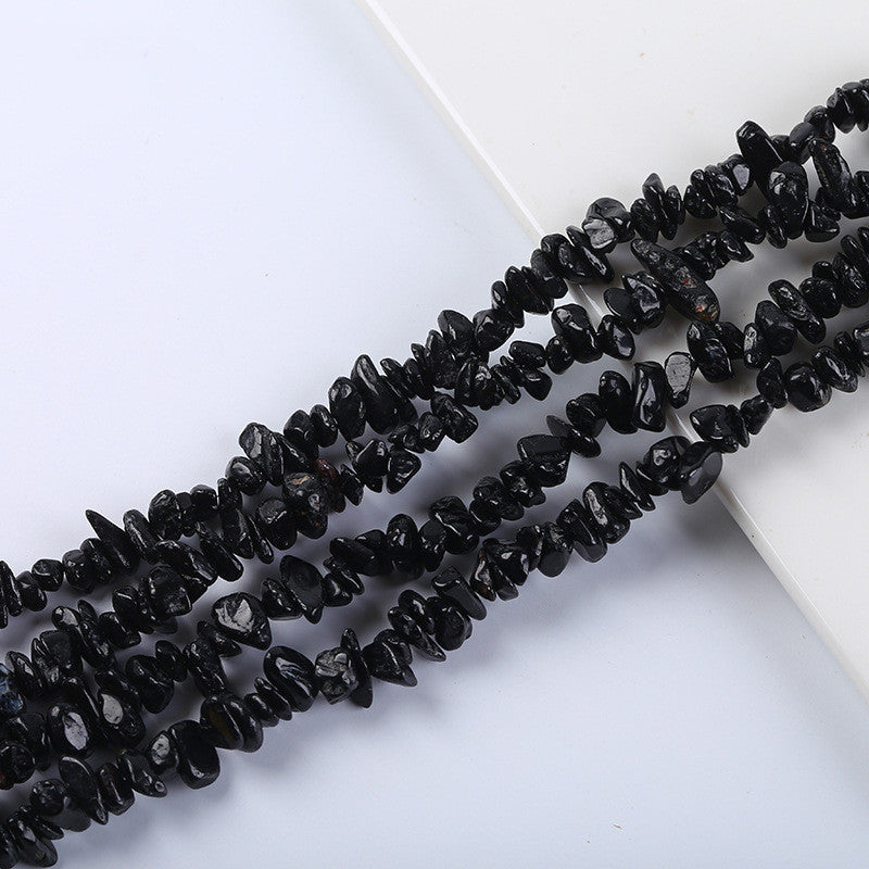 Natural Crystal Gemstone Polished Irregular Crushed Stone Beads Jewelry Accessories