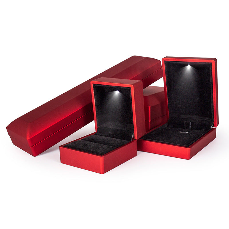 Jewelry Box LED Light Ring Box Jewelry Box