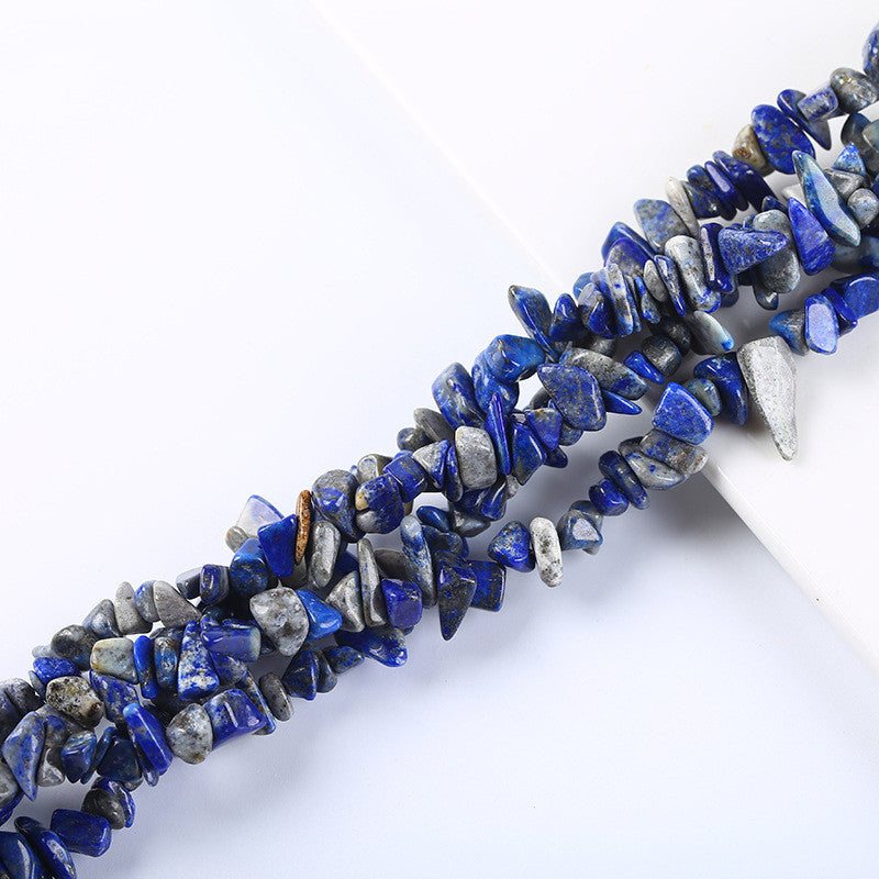 Natural Crystal Gemstone Polished Irregular Crushed Stone Beads Jewelry Accessories