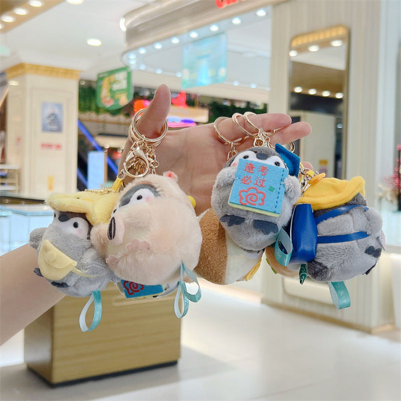 Penguin Plush Doll Small Pendant Doll Keychain