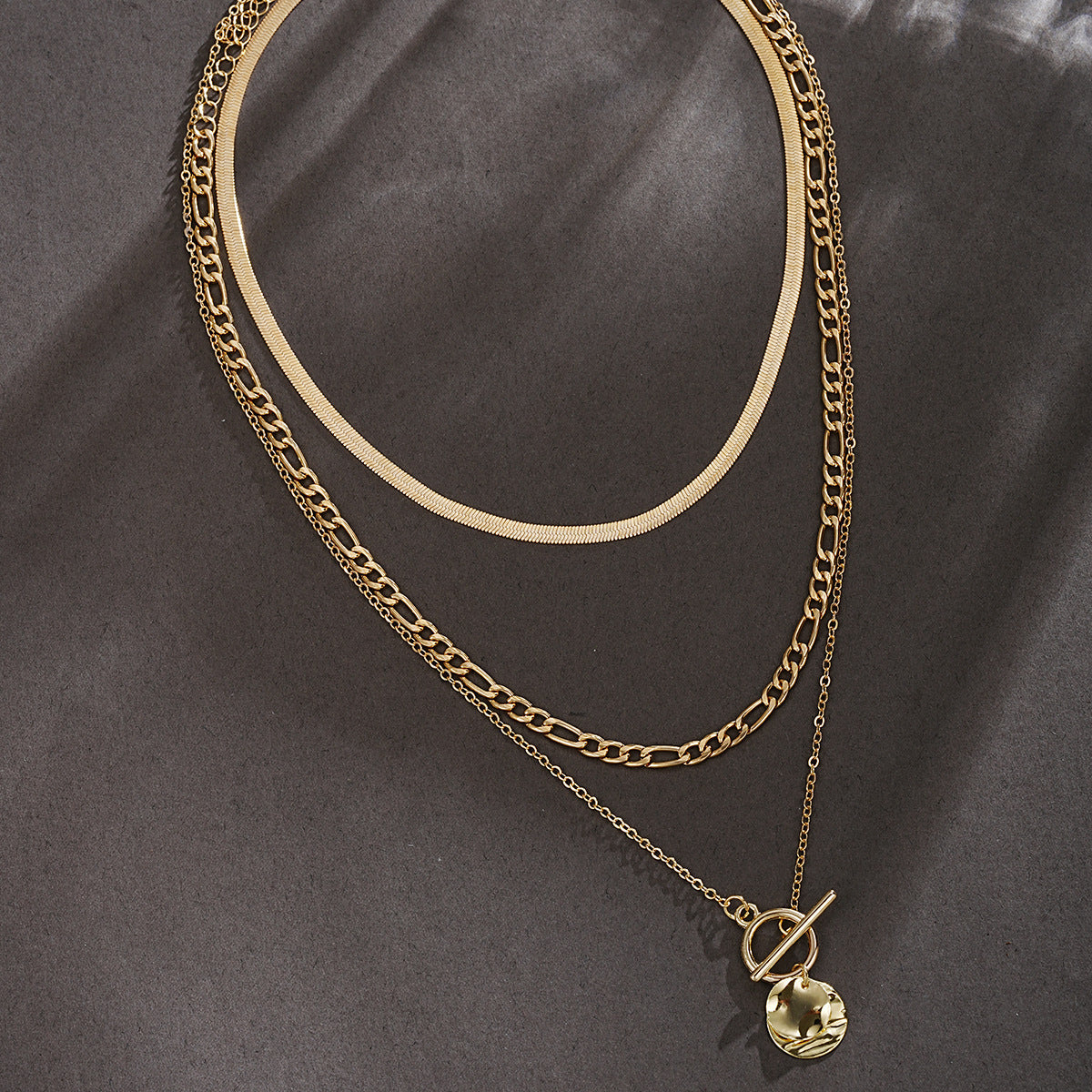 Retro Versatile Multi-layer Snake Chain