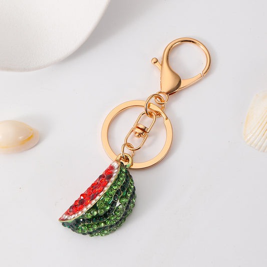 Creative Watermelon Personality Car Key Chain Ornaments
