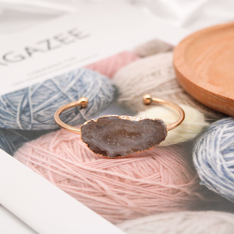 Natural Stone Crystal Bracelet