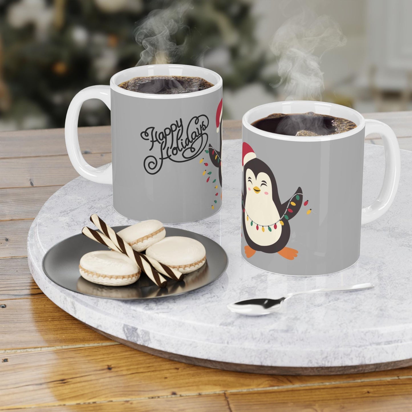 Holiday Ceramic Mugs (11oz)