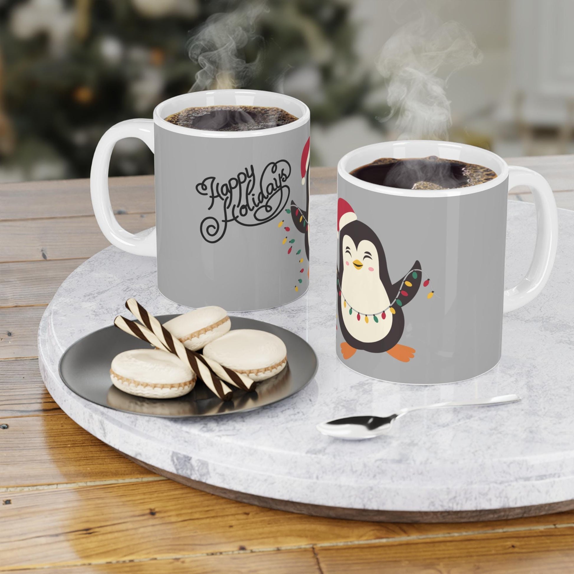 Holiday Ceramic Mugs (11oz)