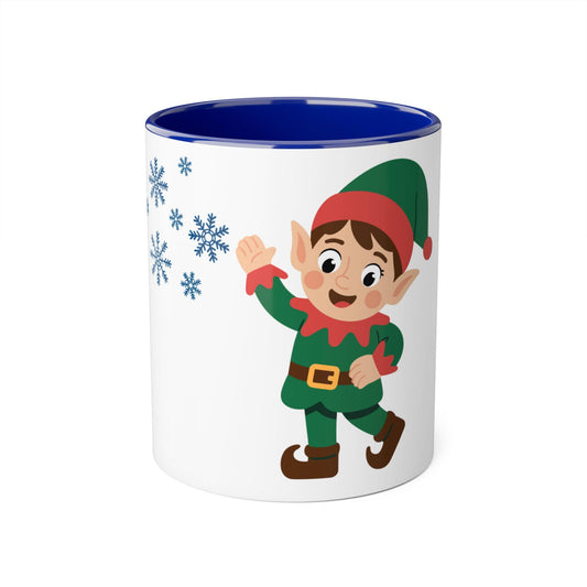 Large Holiday Accent Mugs, 11oz