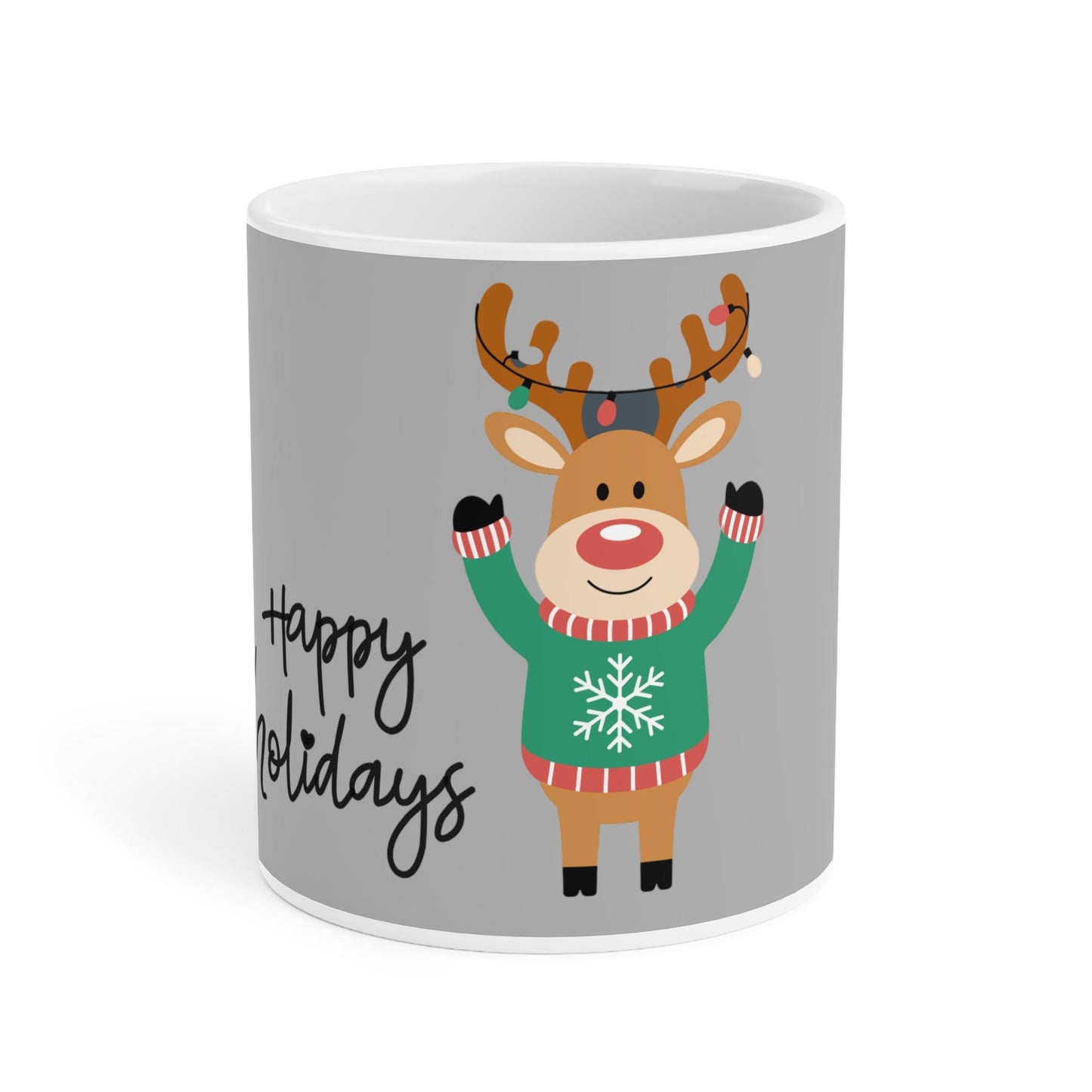 Large Holiday Ceramic Mugs (20oz)