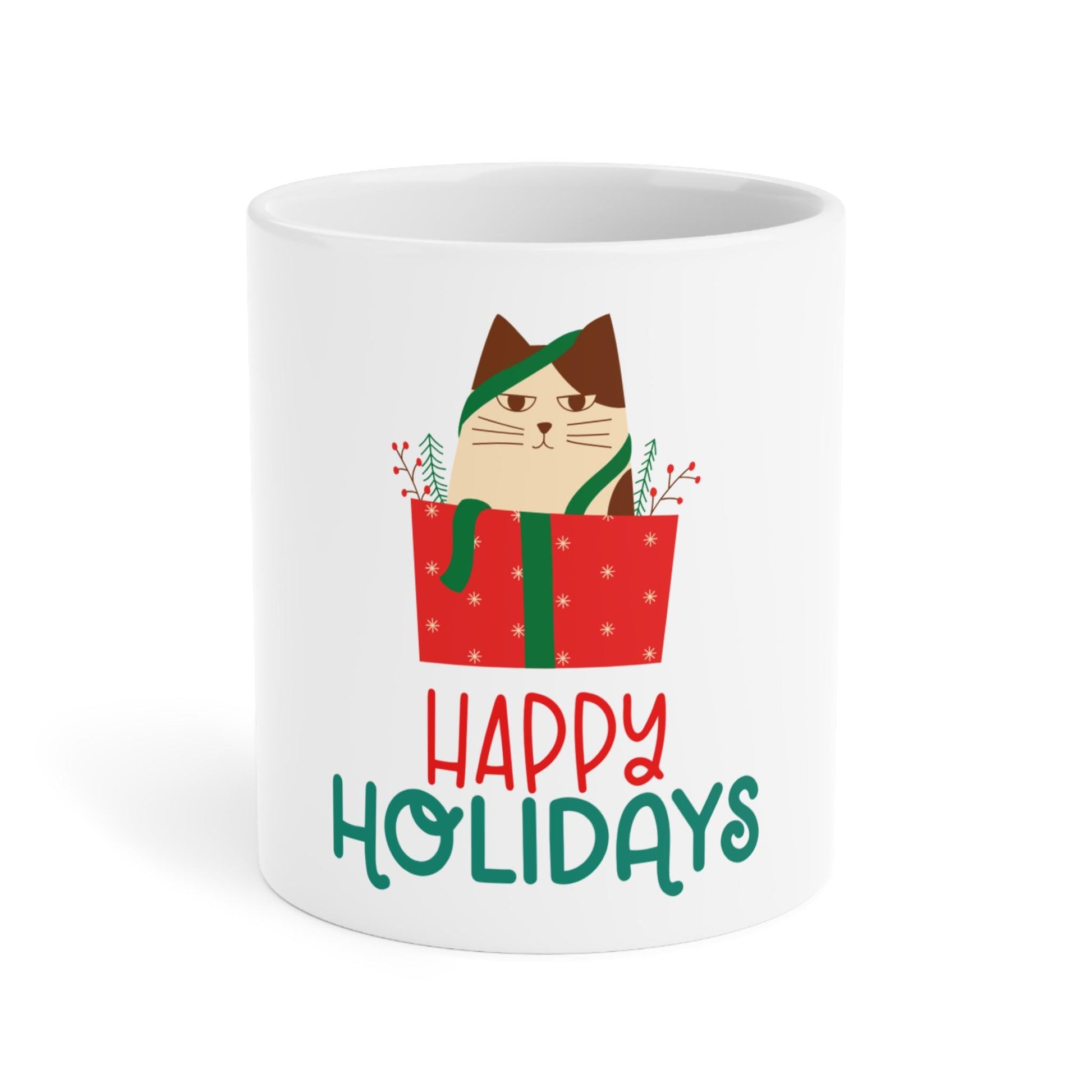 Large Holiday Ceramic Mugs (20oz)