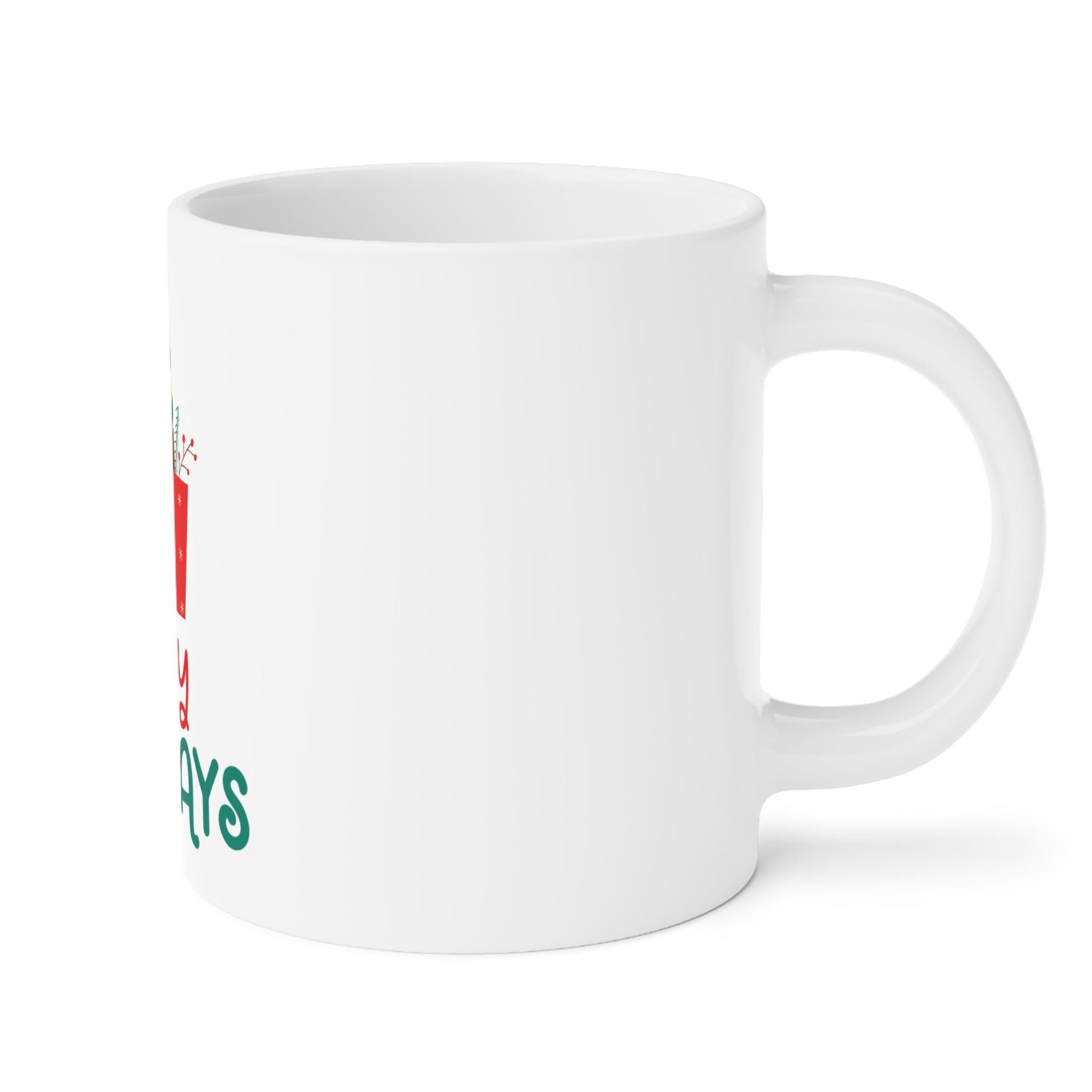 Large Holiday Ceramic Mugs (20oz)