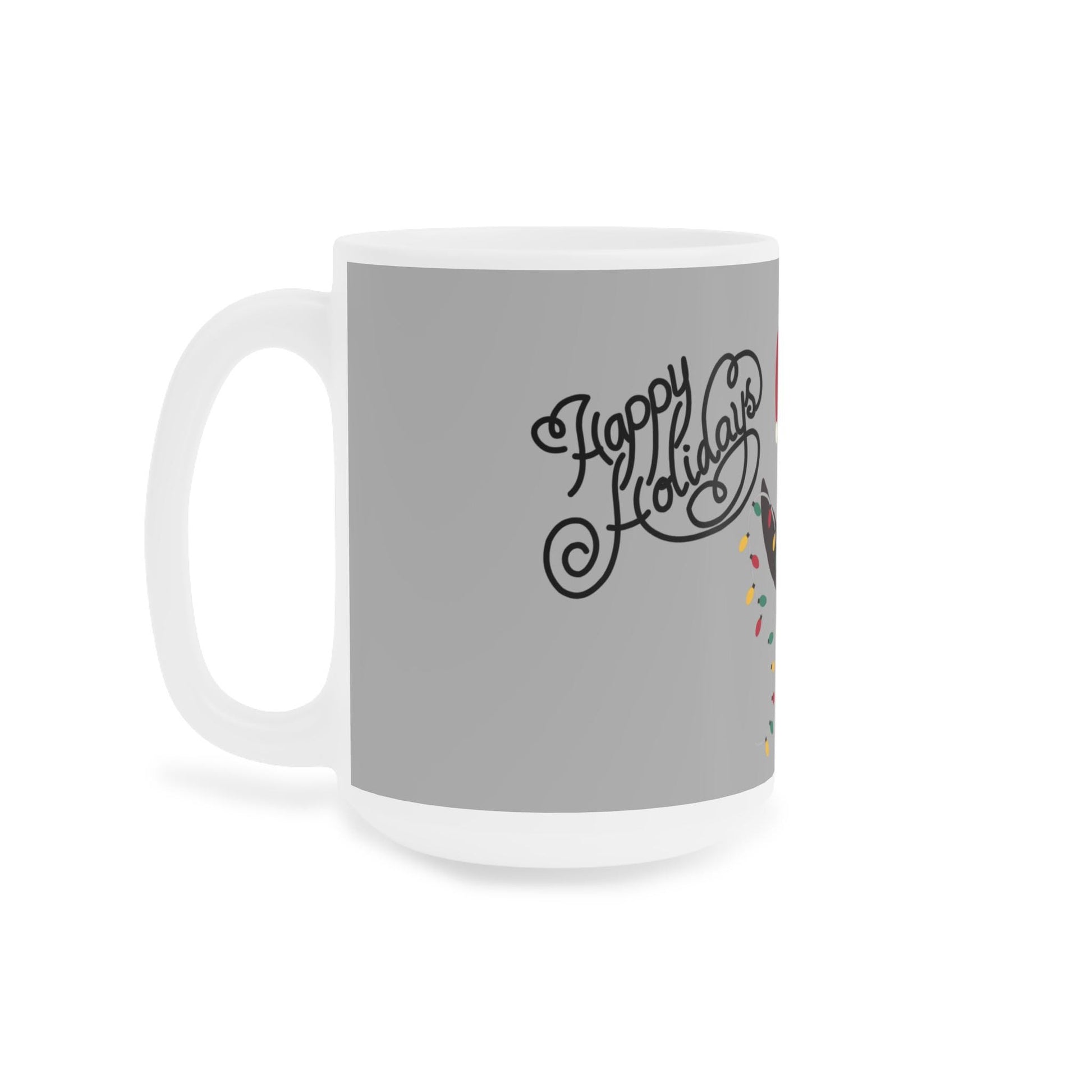 Holiday Ceramic Mugs (15oz)