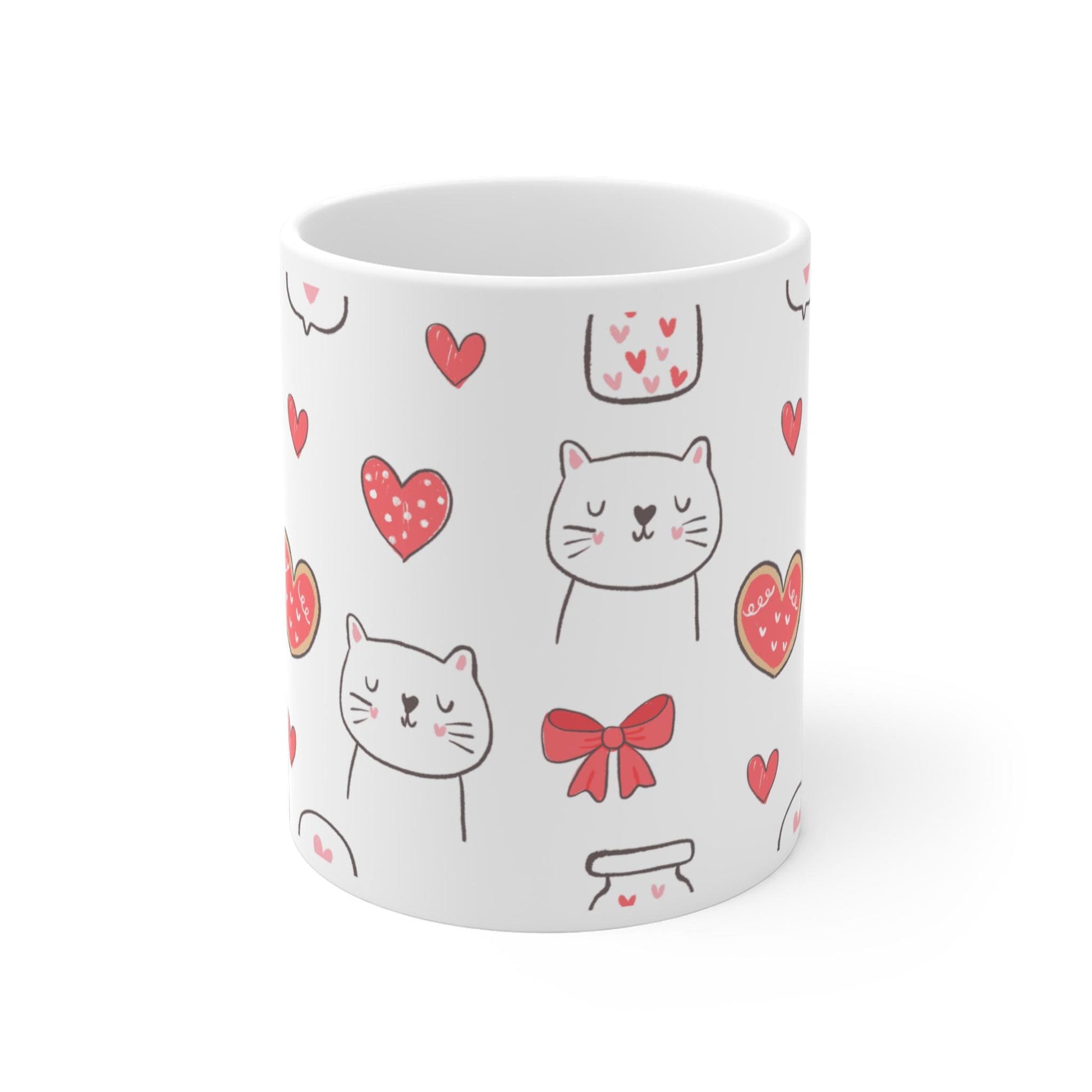 Cute Cat Ceramic Coffee Cup